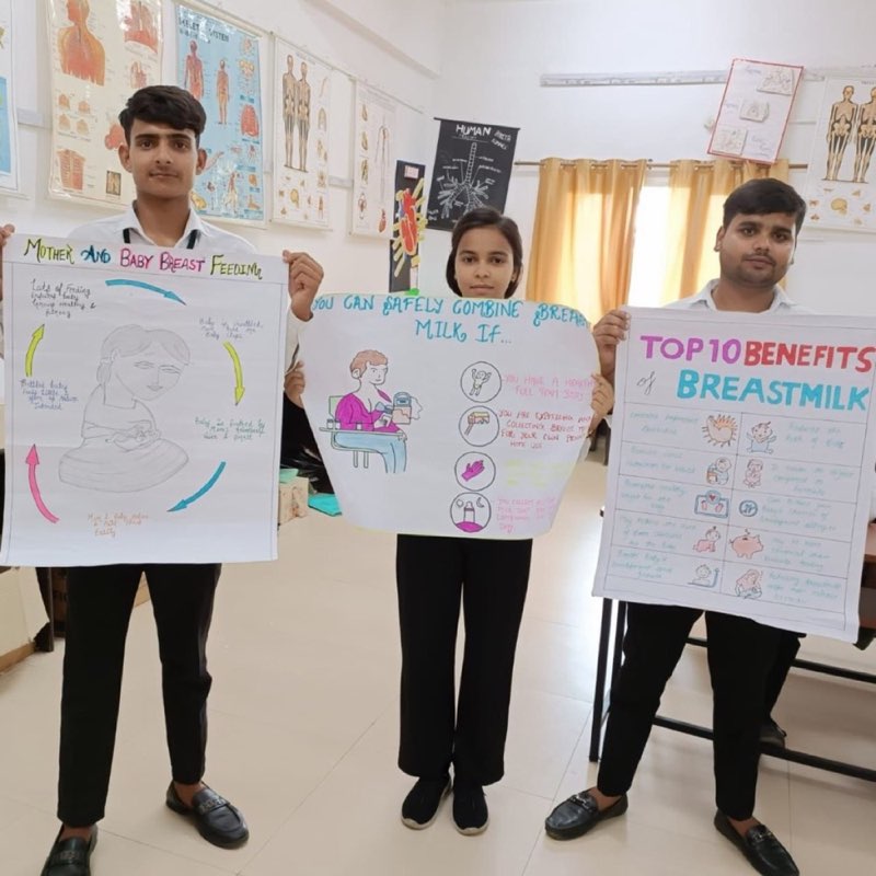 National Level Poster Making Competition on World Breast Feeding Week