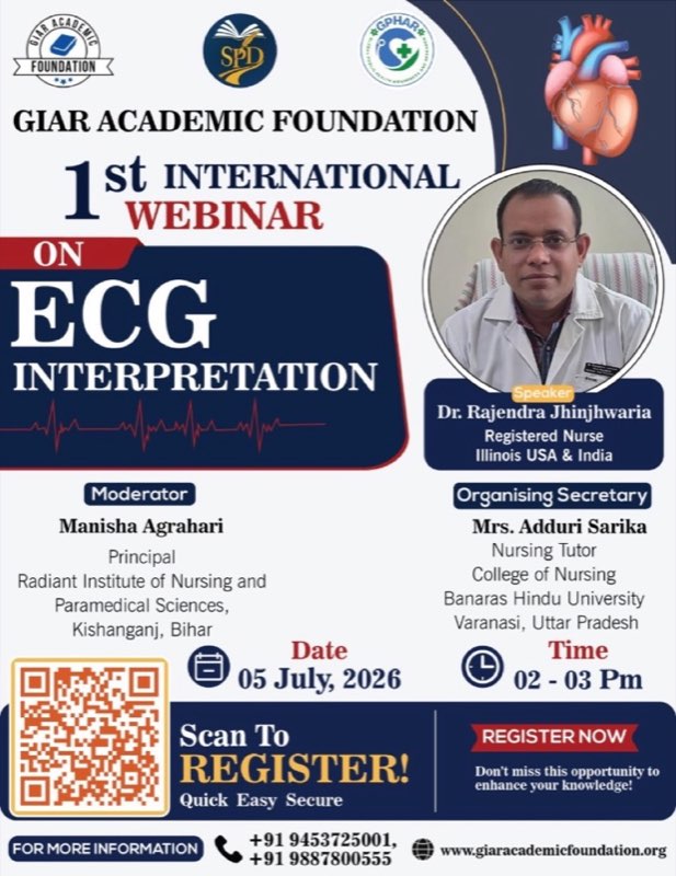 1st International Webinar on ECG Interpretation