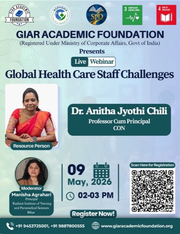 Live Webinar on Global Health Care Staff Challenges