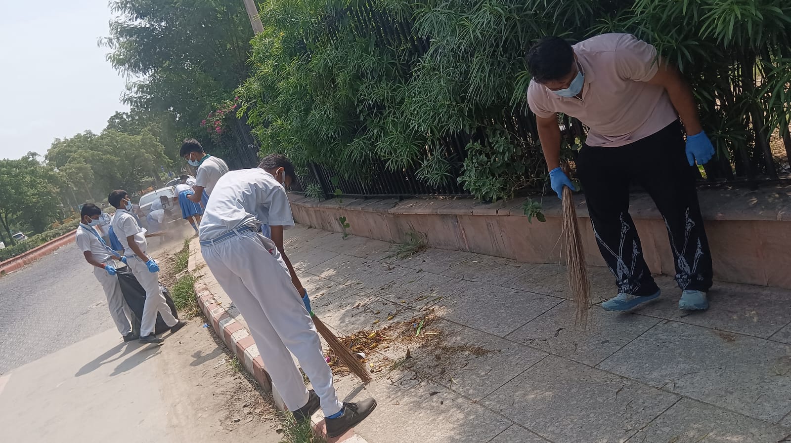 Cleanliness Drive at Jawahar Circle, Jaipur programme photograph 4